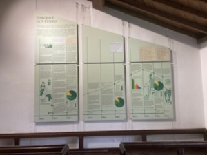 The West Wall Display Board
