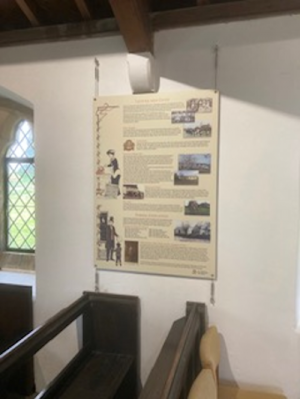 The Left North Wall Display Board