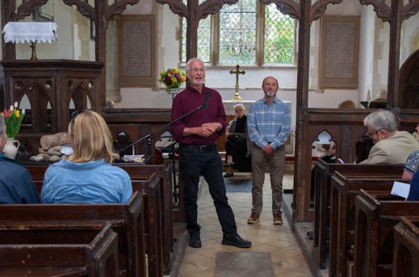 David Taylor talking about the Hargrave Heritage Society.