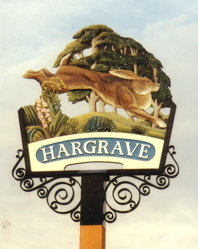 Hargrave Village Sign
