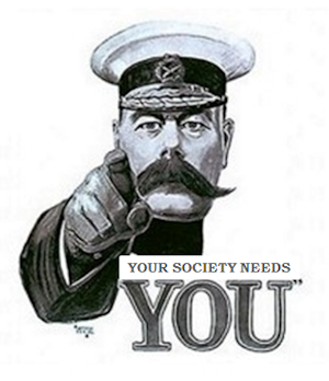 Your Society Needs You